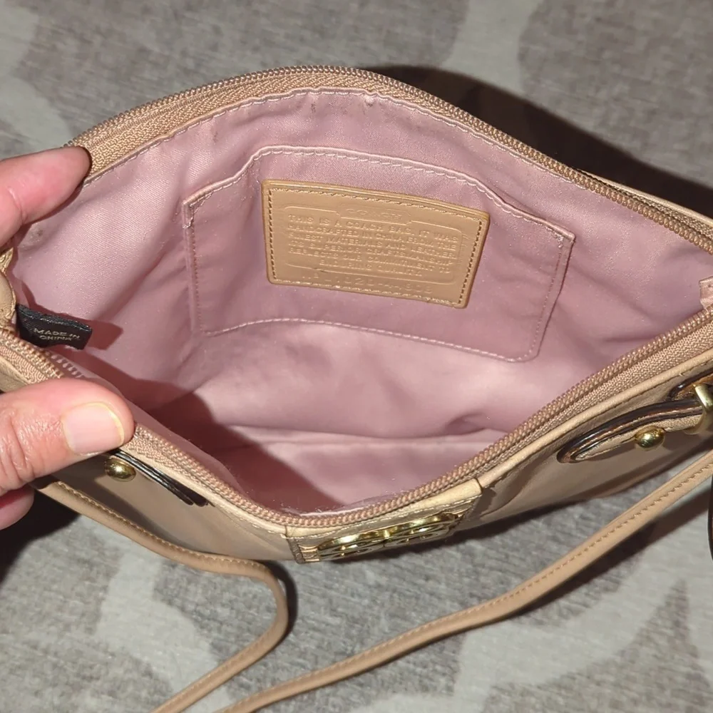 Coach Vintage Satchel Minimalist Shoulder bag Crossbody 44808 - Picture 6 of 7